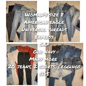 Woman's size 8 lot